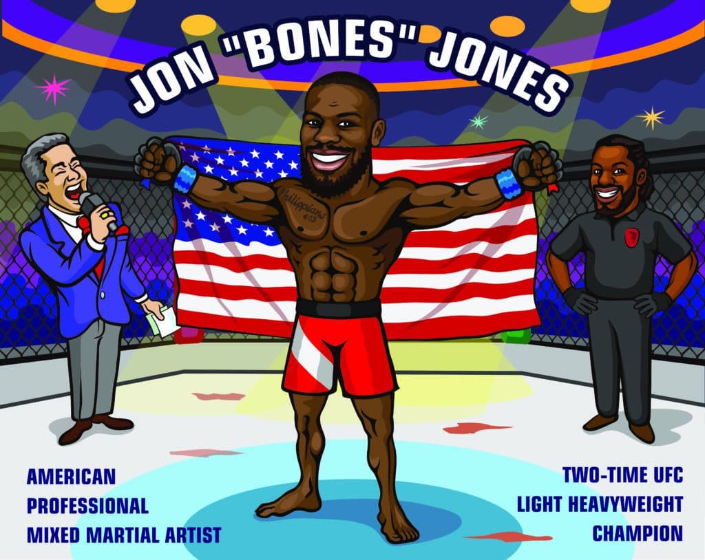 Jon JONES is an American professional mixed martial artist who is currently signed with the Ultimate Fighting Championship (UFC). He is a two-time UFC Light Heavyweight Champion.